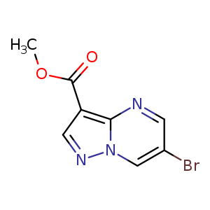 Methyl 6-bromopyrazolo[1,5-a]pyrimidine-3-carboxylate