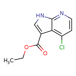 Ethyl 4-chloro-1H-pyrrolo[2,3-b]pyridine-3-carboxylate