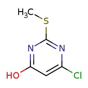 6-Chloro-2-(methylthio)pyrimidin-4-ol