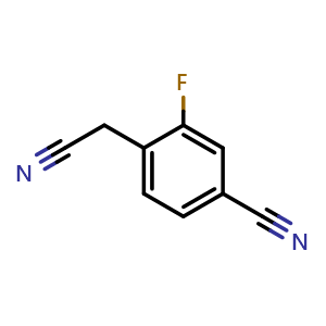 4-Cyano-2-fluorophenylacetonitrile