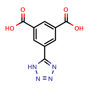 5-(1H-1,2,3,4-tetrazol-5-yl)benzene-1,3-dicarboxylic acid