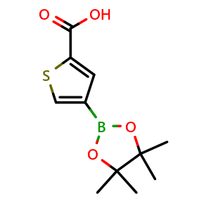 4-(4,4,5,5-Tetramethyl-1,3,2-dioxaborolan-2-yl)thiophene-2-carboxylic acid