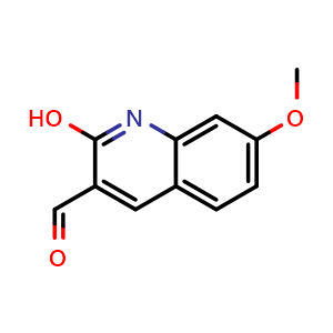 2-Hydroxy-7-methoxyquinoline-3-carbaldehyde