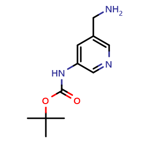 tert-Butyl (5-(aminomethyl)pyridin-3-yl)carbamate