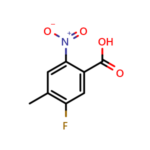 5-Fluoro-4-methyl-2-nitrobenzoic acid