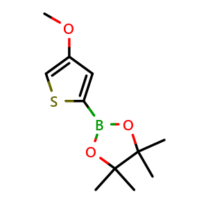 2-(4-methoxy-2-thienyl)-4,4,5,5-tetramethyl-1,3,2-dioxaborolane