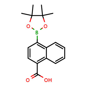 4-(4,4,5,5-tetramethyl-1,3,2-dioxaborolan-2-yl)-1-naphthoic acid