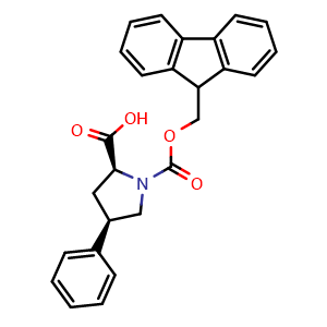 (2S,4R)-1-(9H-fluoren-9-ylmethoxycarbonyl)-4-phenyl-pyrrolidine-2-carboxylic acid