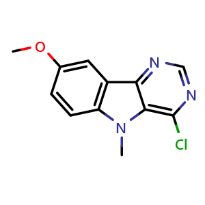 4-Chloro-8-methoxy-5-methyl-5H-pyrimido[5,4-b]indole