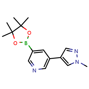 5-(1-Methyl-4-pyrazolyl)pyridine-3-boronic Acid Pinacol Ester