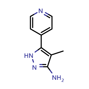 4-Methyl-5-(pyridin-4-yl)-1H-pyrazol-3-amine