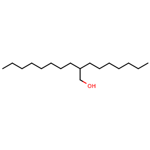 Chemical structure of 2-heptyldecan-1-ol , CAS 118815-93-3, AChemBlock AD239456