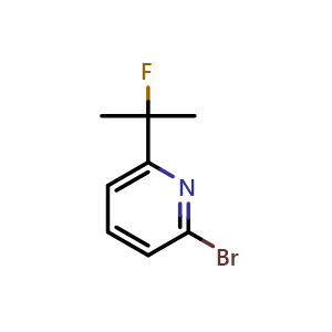 2-Bromo-6-(2-fluoropropan-2-yl)pyridine