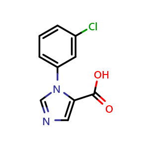 1-(3-chlorophenyl)-1H-imidazole-5-carboxylic acid