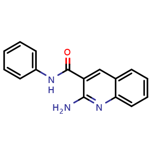 2-amino-N-phenylquinoline-3-carboxamide