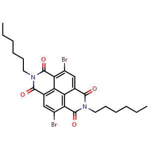4,9-Dibromo-2,7-dihexylbenzo[lmn][3,8]phenanthroline-1,3,6,8(2H,7H)-tetrone