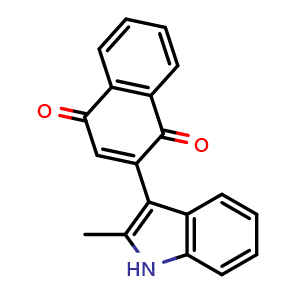 2-(2-Methyl-1H-indol-3-yl)naphthalene-1,4-dione