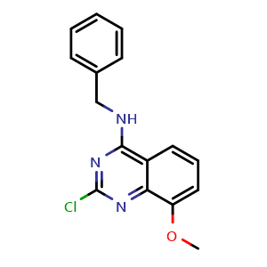 N-benzyl-2-chloro-8-methoxyquinazolin-4-amine