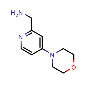 (4-Morpholinopyridin-2-yl)methanamine