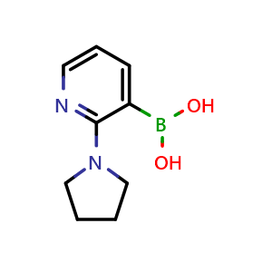 (2-pyrrolidin-1-yl-3-pyridyl)boronic acid
