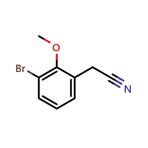 2-(3-Bromo-2-methoxyphenyl)acetonitrile