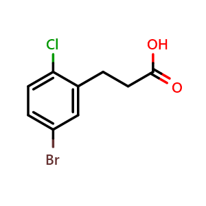 3-(5-Bromo-2-chlorophenyl)propanoic acid
