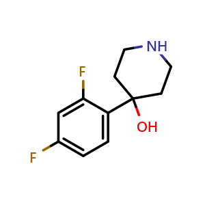 4-(2,4-difluorophenyl)piperidin-4-ol