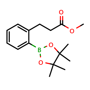 methyl 3-[2-(4,4,5,5-tetramethyl-1,3,2-dioxaborolan-2-yl)phenyl]propanoate