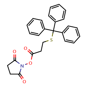 2,5-Dioxopyrrolidin-1-yl 3-(tritylthio)propanoate