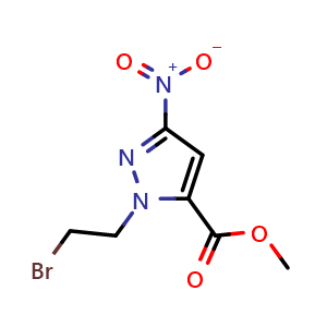 Methyl 1-(2-bromoethyl)-3-nitro-1H-pyrazole-5-carboxylate