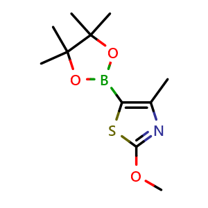 2-Methoxy-4-methyl-5-(4,4,5,5-tetramethyl-1,3,2-dioxaborolan-2-yl)-1,3-thiazole