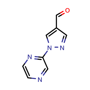 1-(pyrazin-2-yl)-1H-pyrazole-4-carbaldehyde