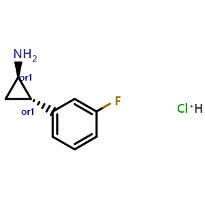 trans-2-(3-fluorophenyl)cyclopropanamine hydrochloride