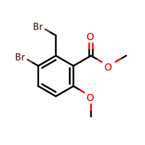 methyl 3-bromo-2-(bromomethyl)-6-methoxybenzoate