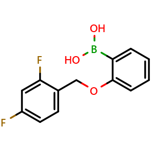 [2-[(2,4-difluorophenyl)methoxy]phenyl]boronic acid