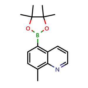 8-methyl-5-(4,4,5,5-tetramethyl-1,3,2-dioxaborolan-2-yl)quinoline
