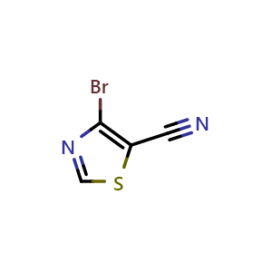 5-Thiazolecarbonitrile, 4-bromo-