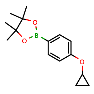2-[4-(cyclopropoxy)phenyl]-4,4,5,5-tetramethyl-1,3,2-dioxaborolane
