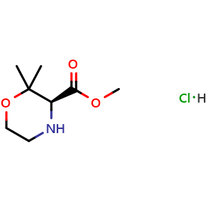 (S)-Methyl 2,2-dimethylmorpholine-3-carboxylate hydrochloride