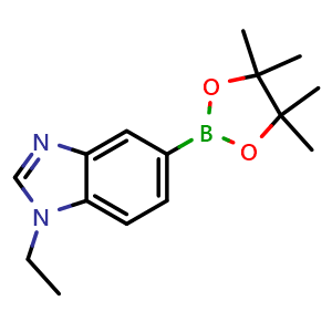 1-ethyl-5-(4,4,5,5-tetramethyl-1,3,2-dioxaborolan-2-yl)-1H-1,3-benzodiazole