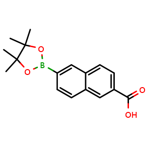 6-(Tetramethyl-1,3,2-dioxaborolan-2-yl)naphthalene-2-carboxylic acid
