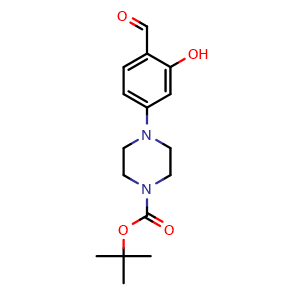 tert-Butyl 4-(4-formyl-3-hydroxyphenyl)piperazine-1-carboxylate