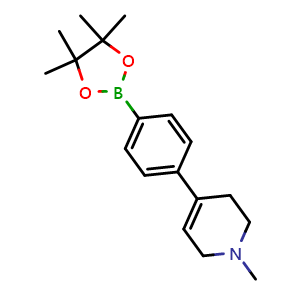 1-Methyl-4-[4-(4,4,5,5-tetramethyl-1,3,2-dioxaborolan-2-yl)phenyl]-1,2,3,6-tetrahydropyridine