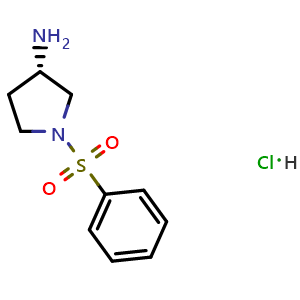 (S)-1-(Phenylsulfonyl)pyrrolidin-3-amine hydrochloride
