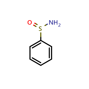 Chemical structure of Benzenesulfinamide , CAS 16066-31-2, AChemBlock AD240489