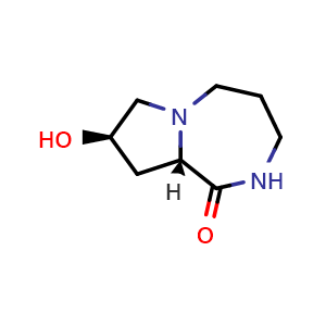 (8R,9aS)-8-hydroxy-2,3,4,5,7,8,9,9a-octahydropyrrolo[1,2-a][1,4]diazepin-1-one
