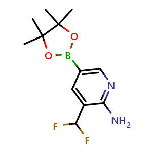 3-(Difluoromethyl)-5-(4,4,5,5-tetramethyl-1,3,2-dioxaborolan-2-yl)pyridin-2-amine