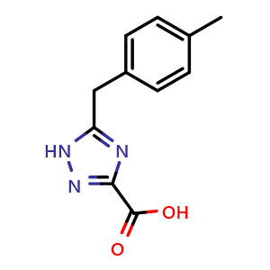 5-(4-methylbenzyl)-1H-1,2,4-triazole-3-carboxylic acid