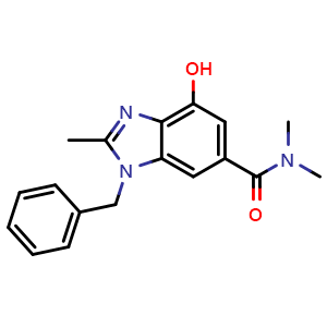 1-Benzyl-4-hydroxy-N,N,2-trimethyl-1H-benzo[d]imidazole-6-carboxamide