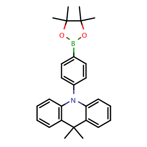 9,9-dimethyl-10-[4-(4,4,5,5-tetramethyl-1,3,2-dioxaborolan-2-yl)phenyl]-9,10-dihydroacridine